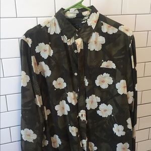 All Saints Floral shirt